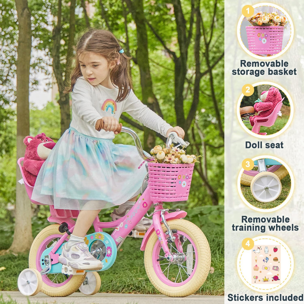 12-20 Inch Kids Bike with Training Wheels Z73147