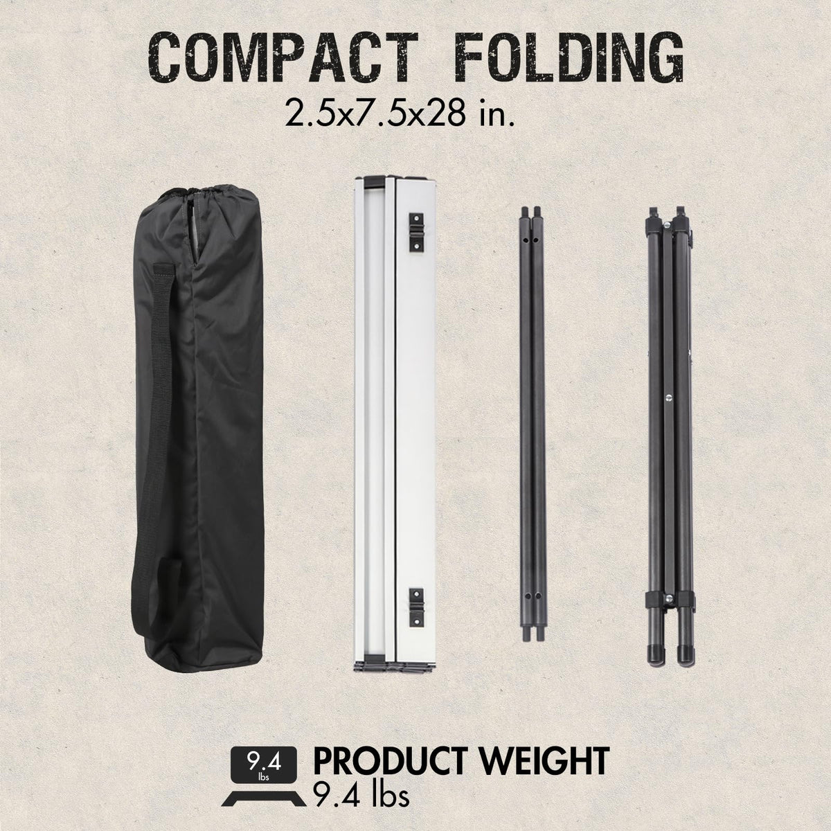 Lightweight Aluminum Folding Table R211