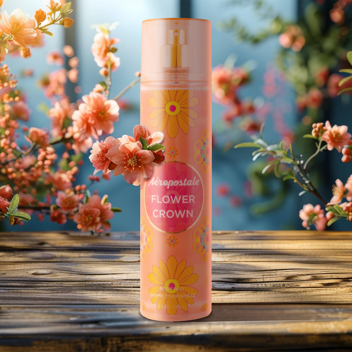 Peach Daisy Flower Crown 8 Fl. Oz. Body Mists C762772