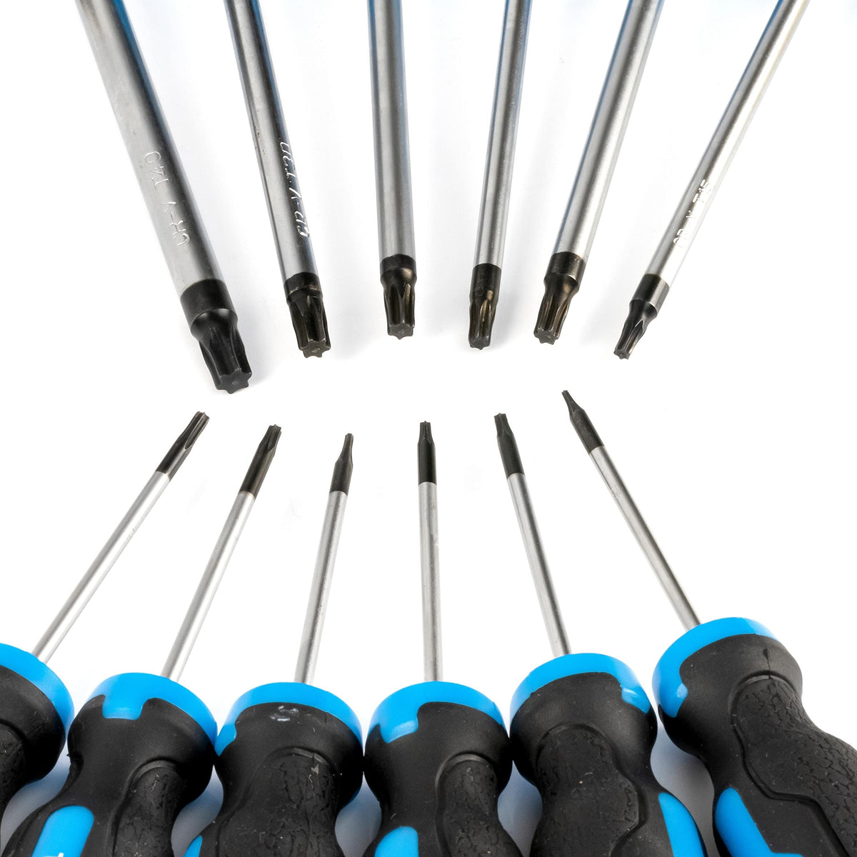 Magnetic Torx Screwdriver Set 12 Piece Chrome Vanadium Steel X35836