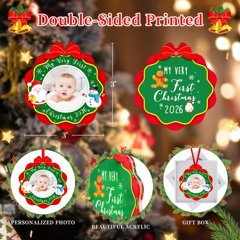 Baby First Christmas Ornament 2026 T6787